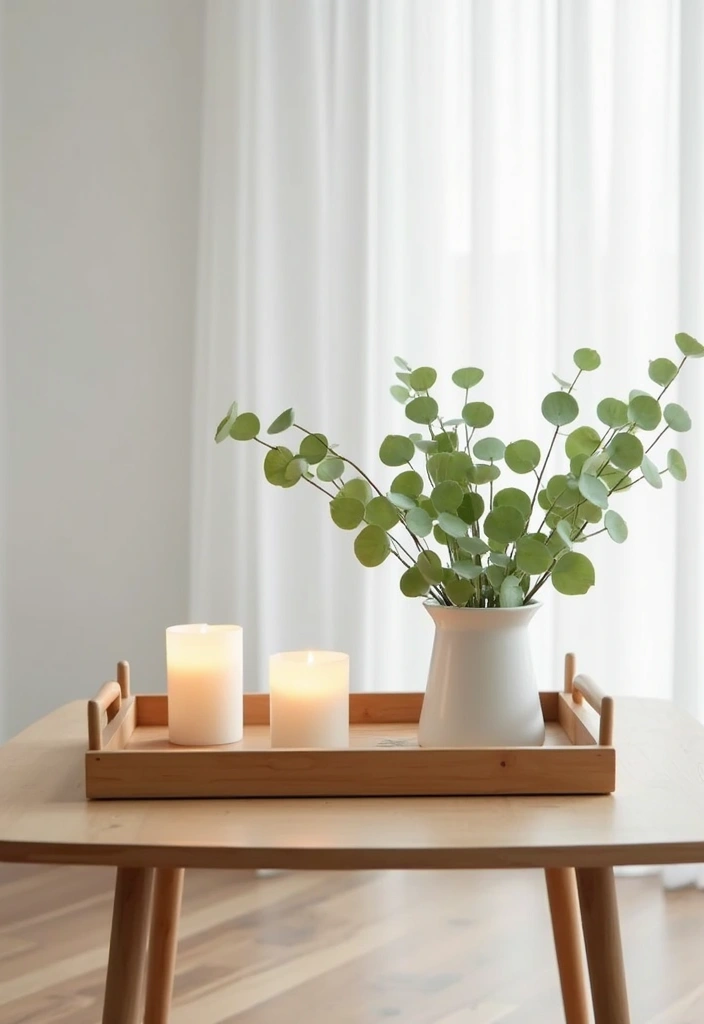 12 Minimalist Home Accessories for Simple Living - 1. Simple Wooden Serving Tray