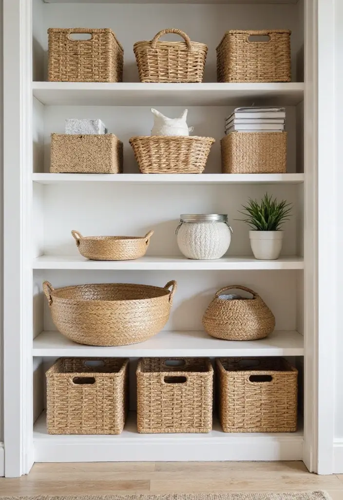 12 Minimalist Home Accessories for Simple Living - 10. Simple Storage Solutions