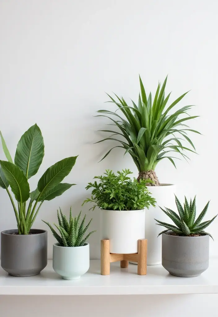 12 Minimalist Home Accessories for Simple Living - 2. Stylish Planters