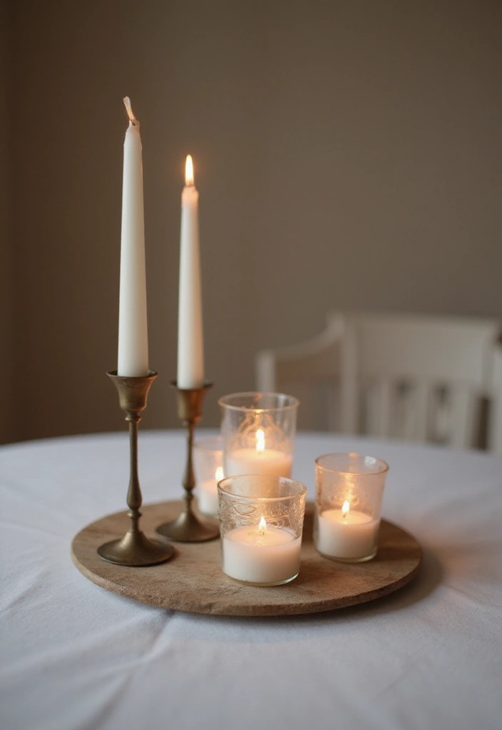12 Minimalist Home Accessories for Simple Living - 5. Simple Candle Holders