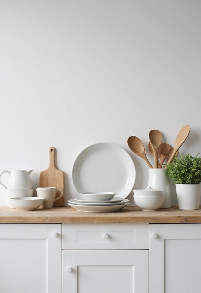 12 Minimalist Home Accessories for Simple Living - 9. Minimalist Kitchenware