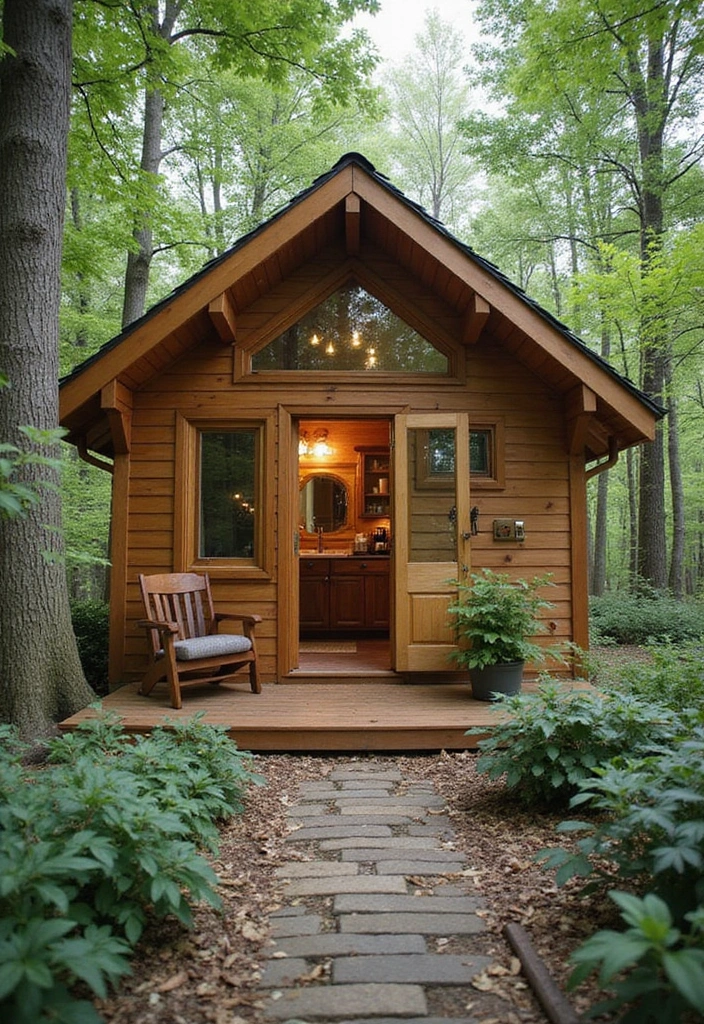 12 Minimalist Home Tour Videos to Watch - 1. A Tiny House with a Big Heart