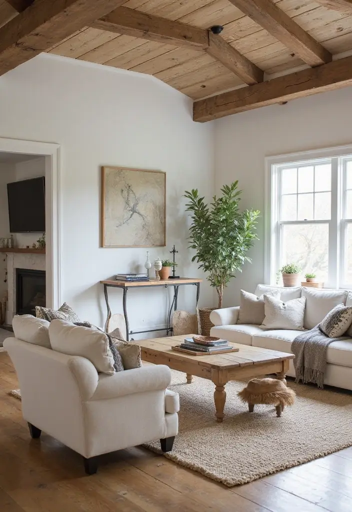 12 Minimalist Home Tour Videos to Watch - 7. Modern Farmhouse Chic