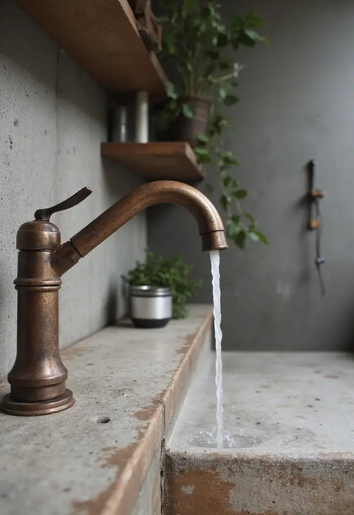 12 Modern Bathroom Faucets for a Fresh Touch - 11. Industrial-Style Faucets