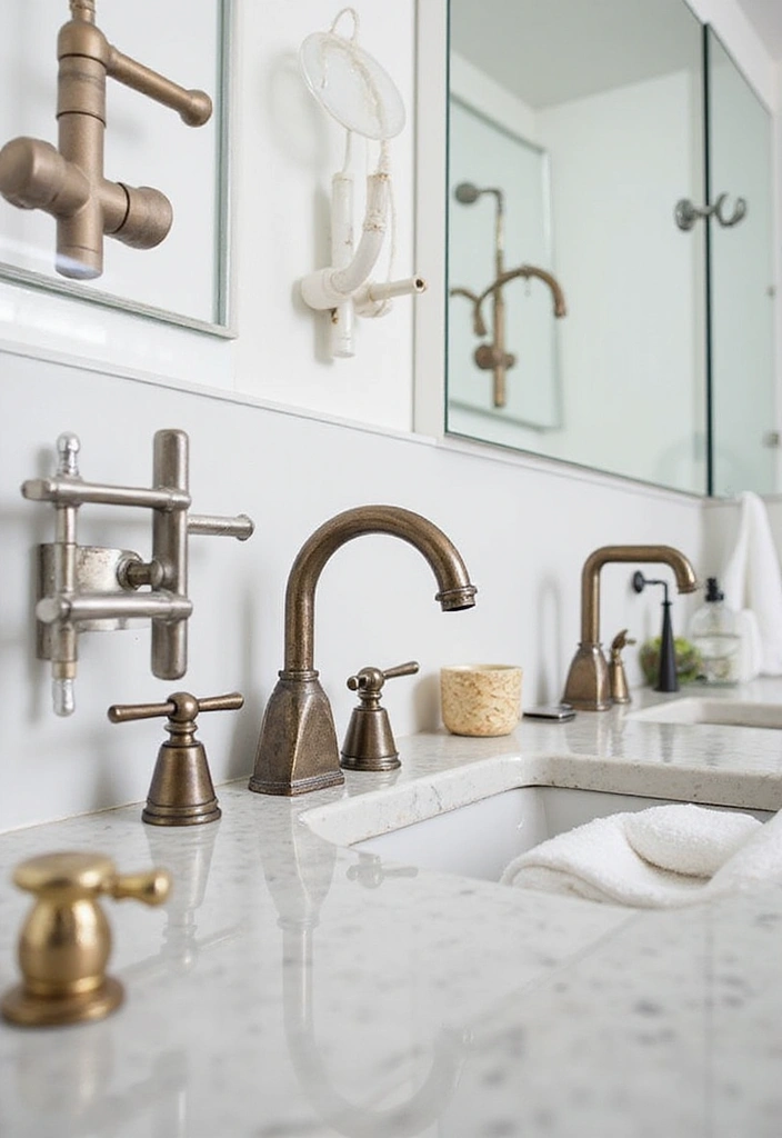 12 Modern Bathroom Faucets for a Fresh Touch - 12. Customizable Faucet Options