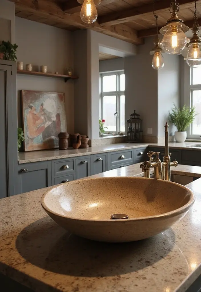 12 Modern Kitchen Sink Designs You’ll Love - 11. Sculptural Sink Designs