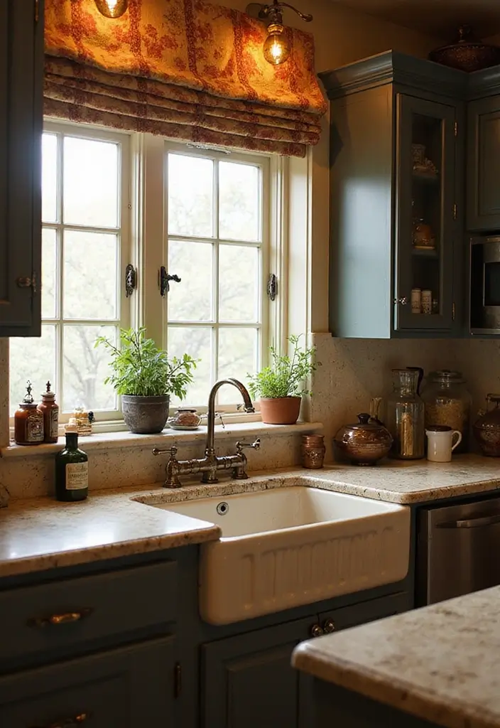 12 Modern Kitchen Sink Designs You’ll Love - 9. Vintage-Style Sink