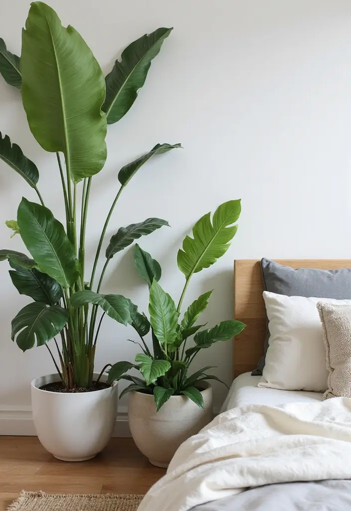 12 Must-Have Bedroom Furniture Pieces for Comfort & Style - 12. Green Plants