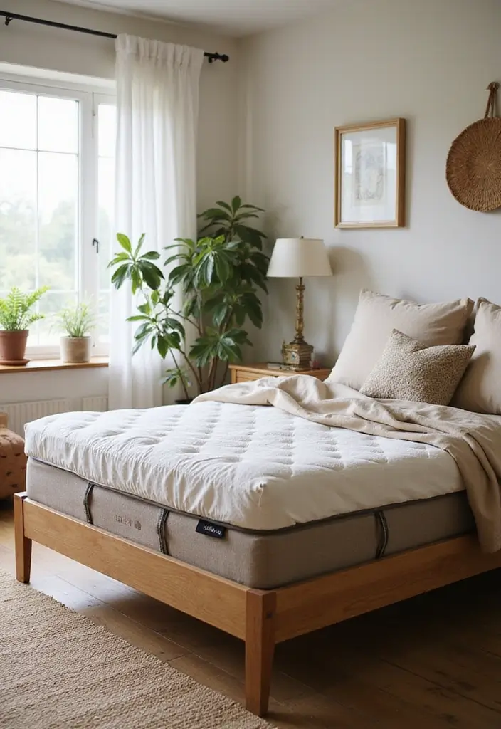 12 Must-Have Bedroom Furniture Pieces for Comfort & Style - 2. Organic Mattress