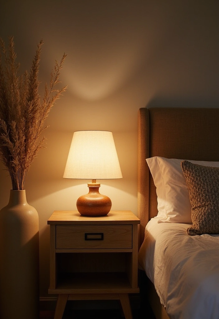 12 Must-Have Bedroom Furniture Pieces for Comfort & Style - 7. Eco-Conscious Lighting
