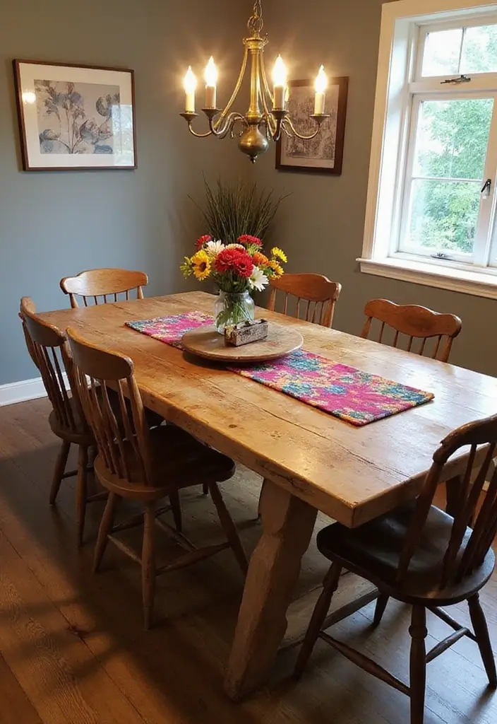 12 Must-See Dining Room Table Designs - 1. Reclaimed Wood Beauty