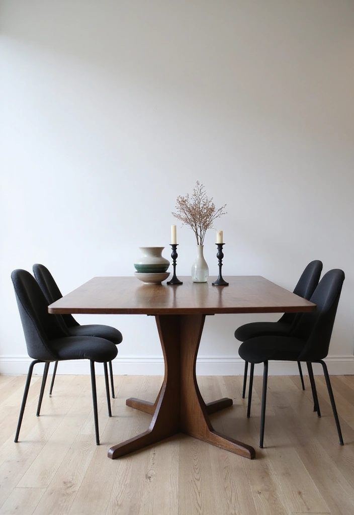 12 Must-See Dining Room Table Designs - 2. Minimalist Modern Dining Table