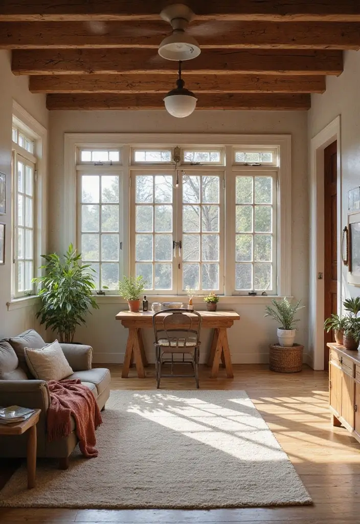 12 Small Apartment Interior Styles for Urban Dwellers - 7. Farmhouse Charm