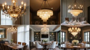 12 Stunning Dining Room Chandeliers for Ambience