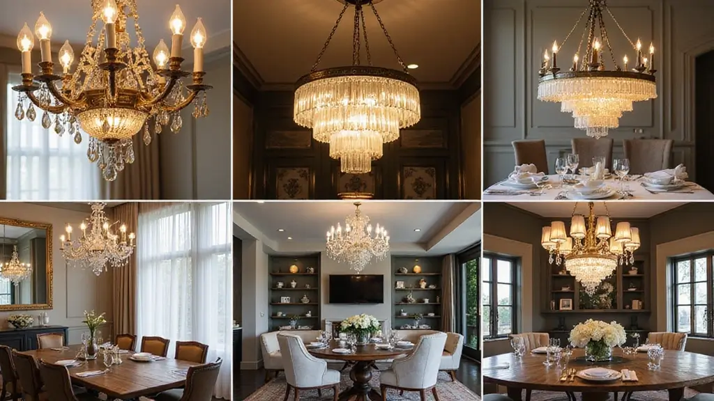 12 Stunning Dining Room Chandeliers for Ambience
