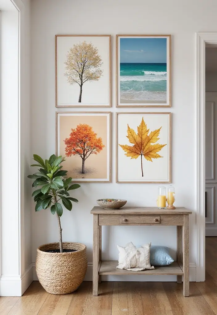 12 Wall Art Prints to Brighten Your Space - 11. Seasonal Themes