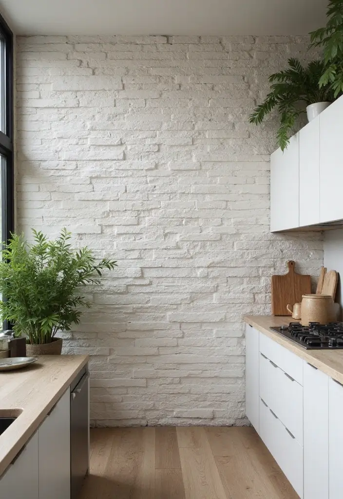 12 Wall Art Texture Ideas for Depth - 4. Stone and Brick Finishes