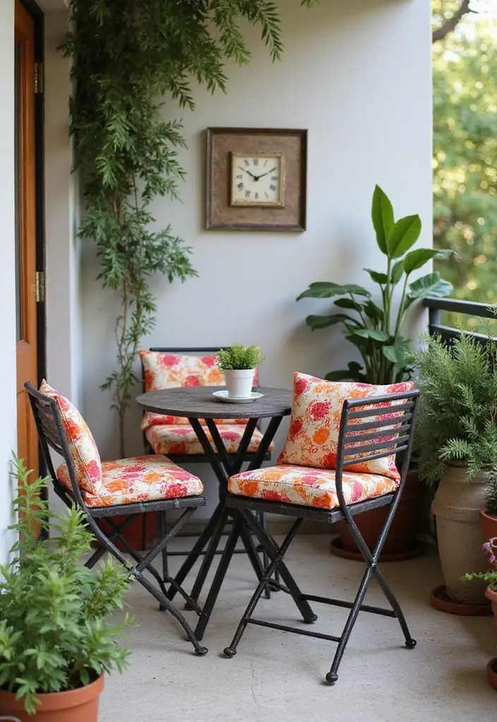 14 Best Balcony Furniture Sets for Small Spaces - 1. Compact Bistro Set