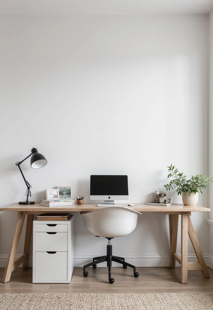 14 Home Office Design Ideas for Every Space - 10. Elegant Scandinavian Style