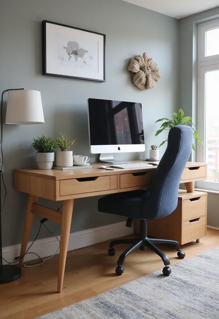 14 Home Office Design Ideas for Every Space - 11. Tech-Friendly Workspace