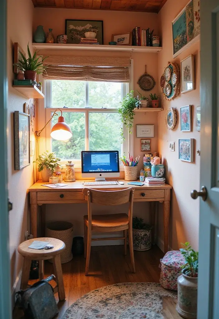 14 Home Office Design Ideas for Every Space - 13. Creative Nook