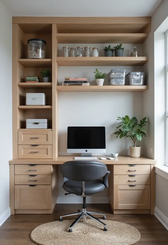 14 Home Office Design Ideas for Every Space - 5. Smart Storage Solutions
