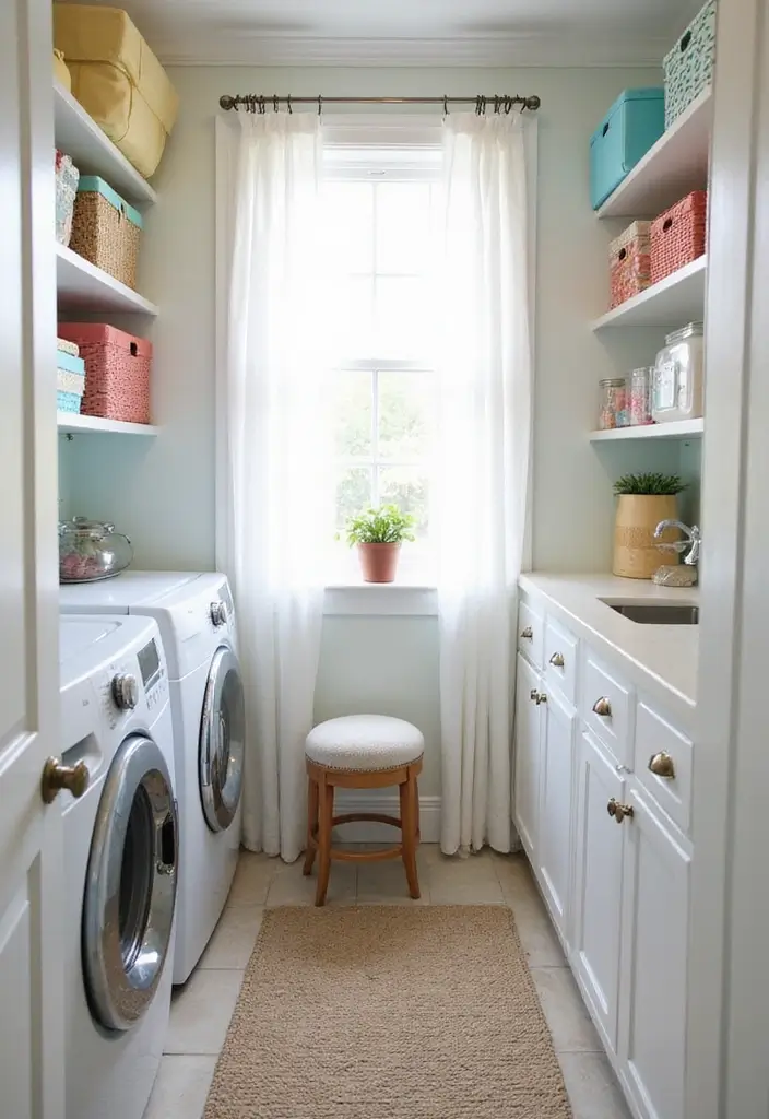 14 Laundry Room Design Ideas for Every Home - 1. Bright and Airy Color Palettes