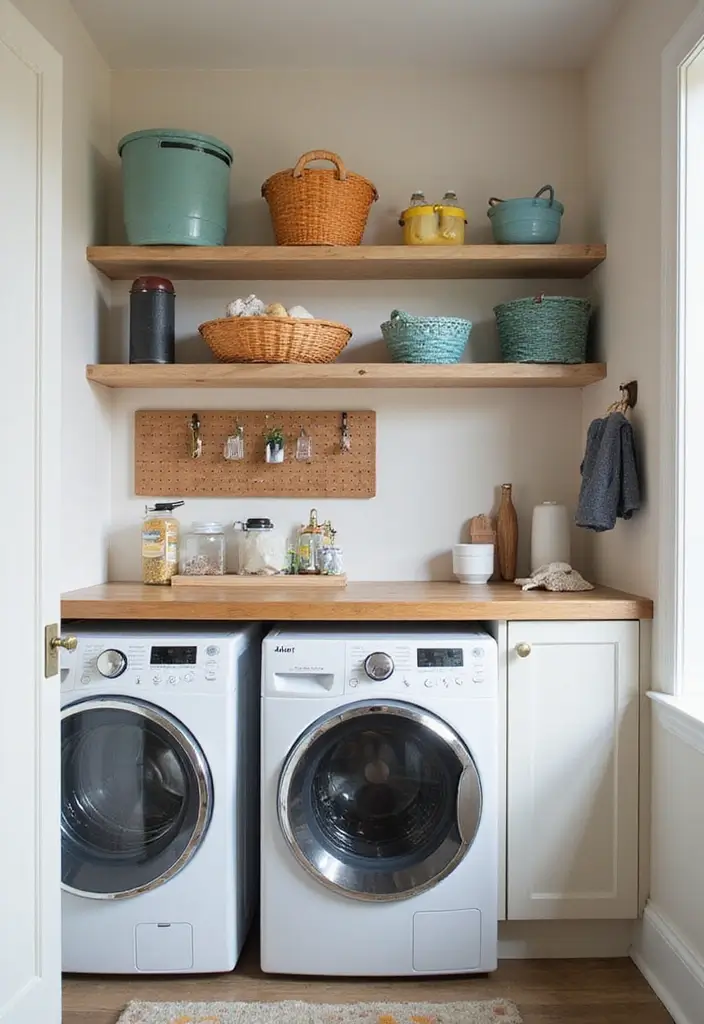 14 Laundry Room Design Ideas for Every Home - 3. Vertical Storage Solutions