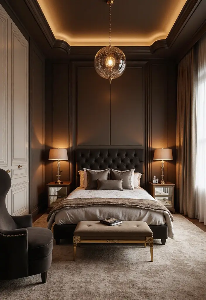 14 Stylish Bedroom Sets Furniture for Every Budget - 13. Art Deco Glam