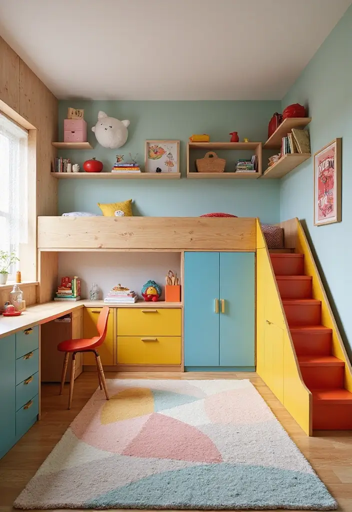 14 Stylish Bedroom Sets Furniture for Every Budget - 6. Playful Kids’ Bedroom Sets