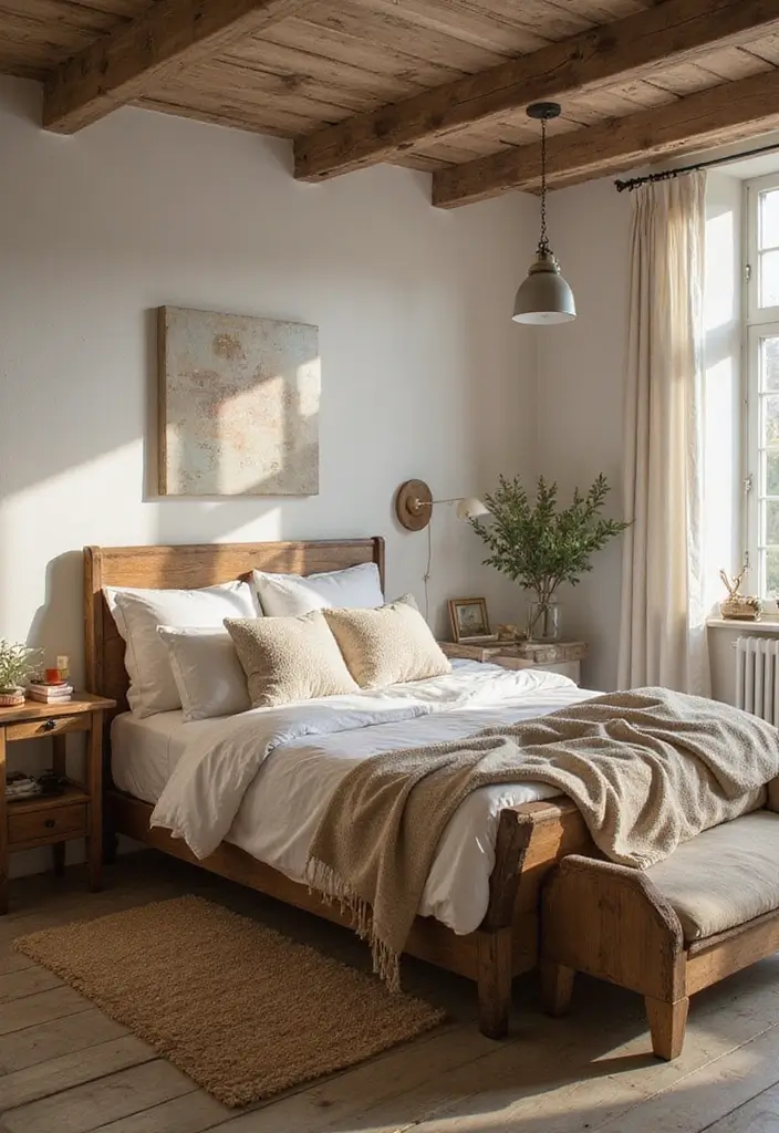 14 Stylish Bedroom Sets Furniture for Every Budget - 8. Cozy Farmhouse Aesthetic