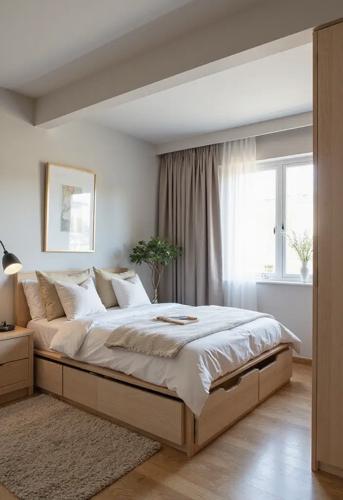 14 Stylish Bedroom Sets Furniture for Every Budget - 9. Smart Storage Solutions