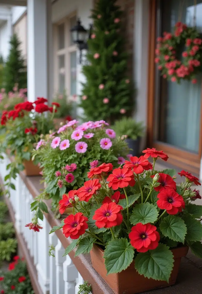 15 Balcony Plants That Thrive in Any Climate - 5. Geraniums - The Classic Favorites