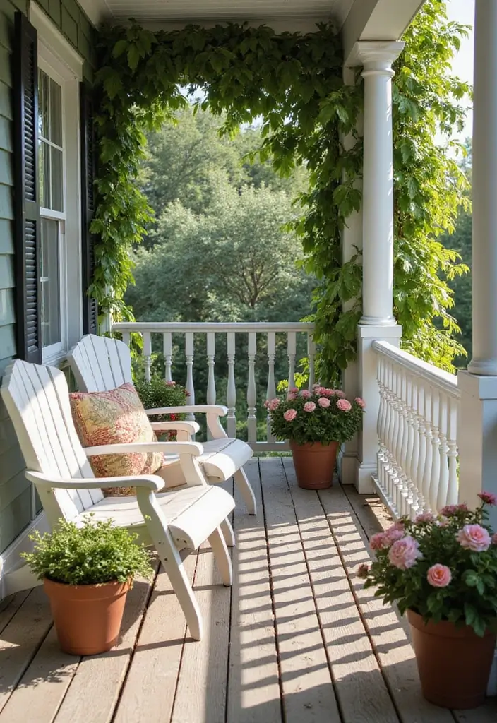 15 Balcony Railing Design Ideas for Every Style - 10. Classic Picket Railings