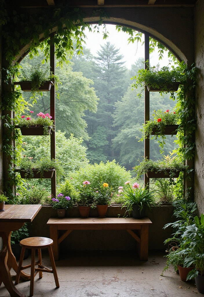 15 Balcony Railing Design Ideas for Every Style - 8. Vertical Garden Railings