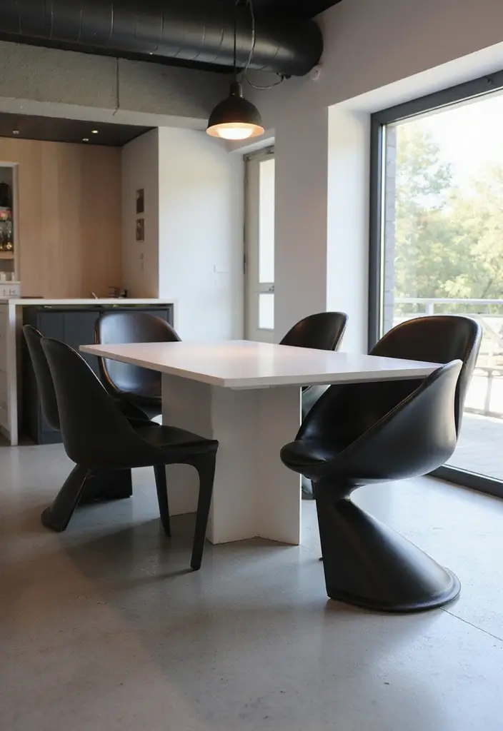15 Dining Room Chair Styles for Every Decor - 13. Futuristic Flair