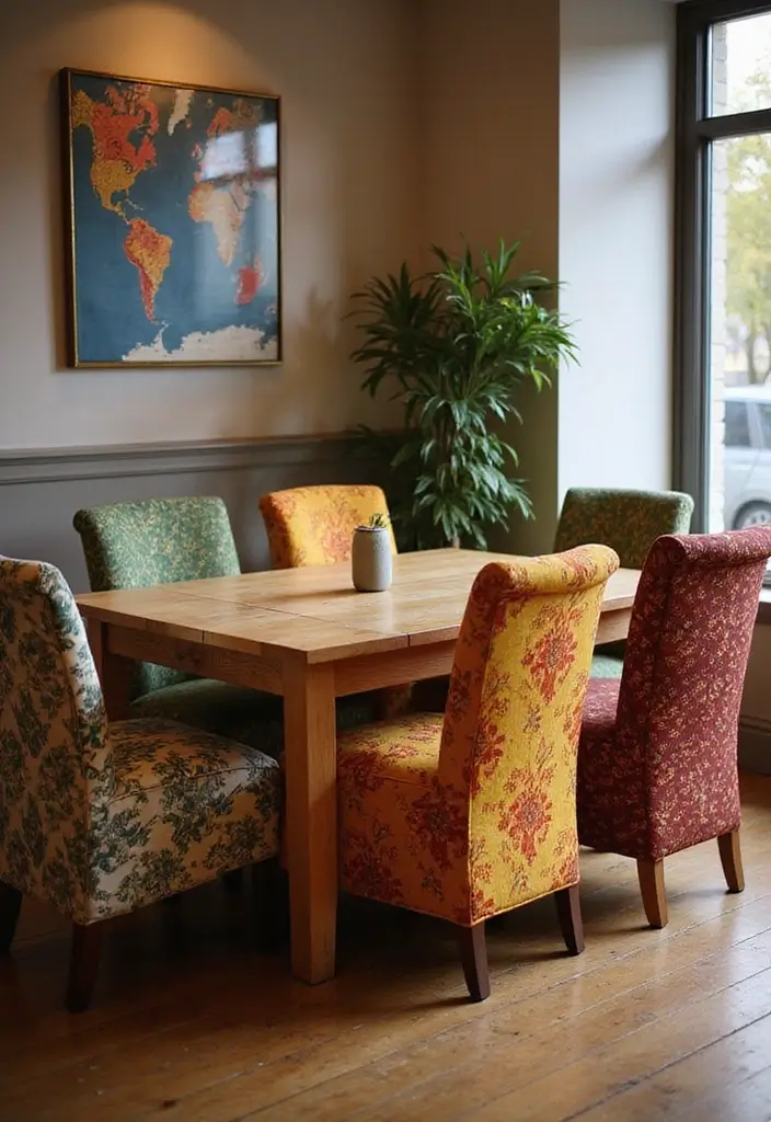 15 Dining Room Chair Styles for Every Decor - 7. Boldly Upholstered