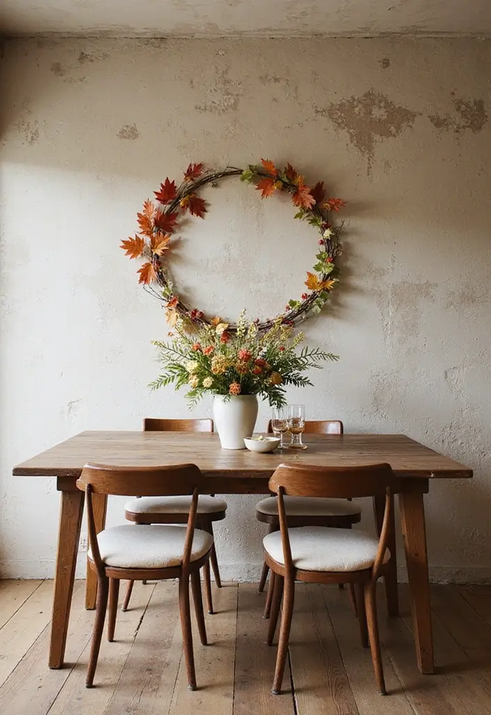 15 Dining Room Wall Decor Ideas for Instant Style - 11. Seasonal Decor Swaps