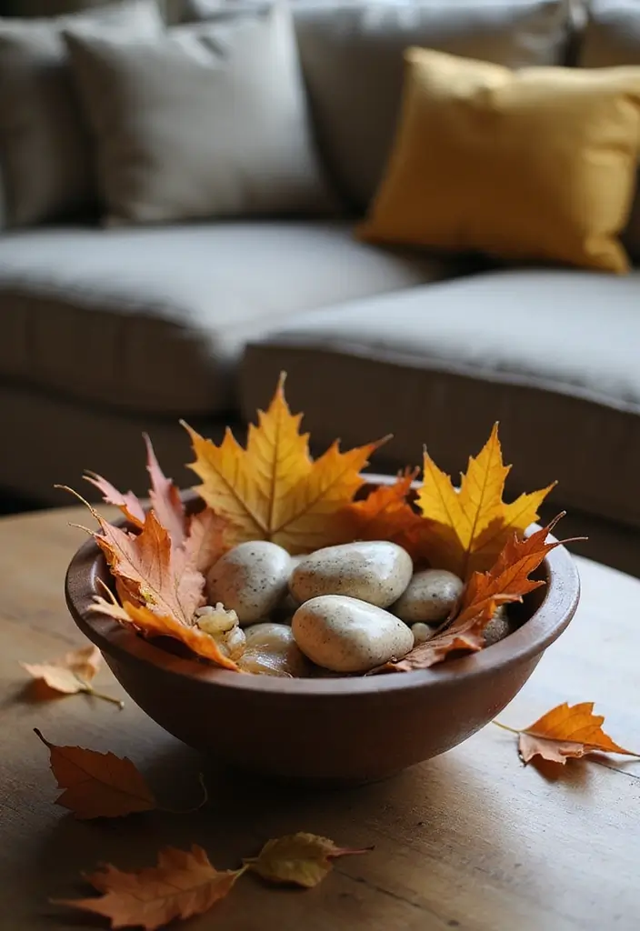 15 Eco-Friendly Fall Decor Ideas for Every Room - 14. Natural Element Displays