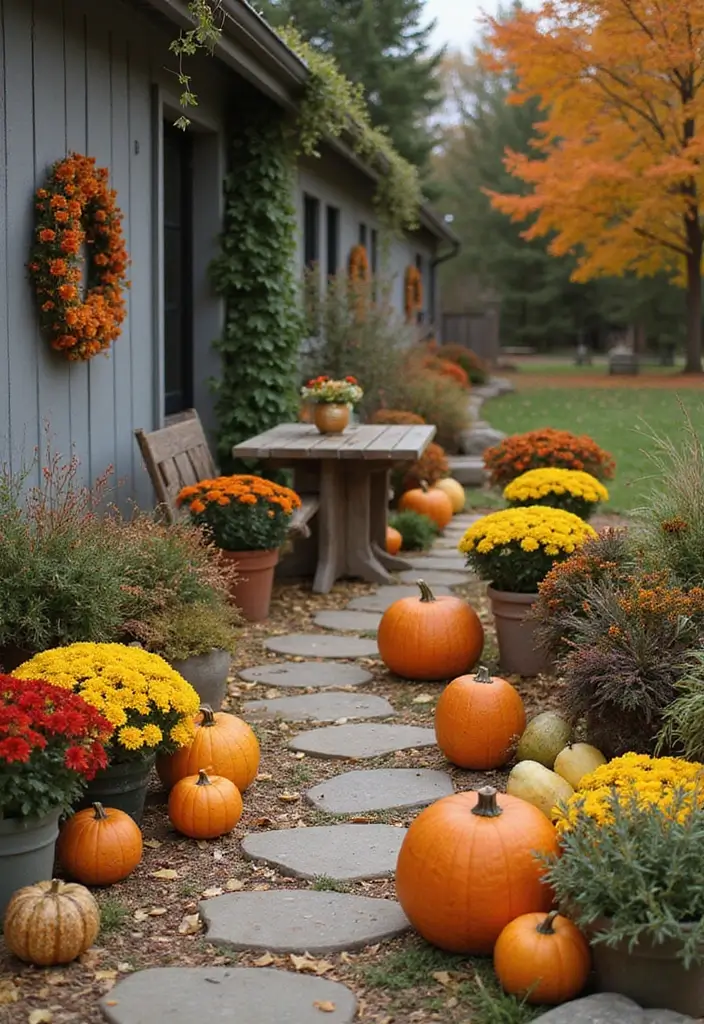 15 Eco-Friendly Fall Decor Ideas for Every Room - 15. Eco-Friendly Outdoor Decor