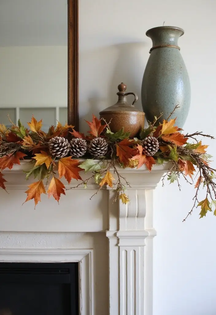 15 Eco-Friendly Fall Decor Ideas for Every Room - 3. Handmade Nature Garlands