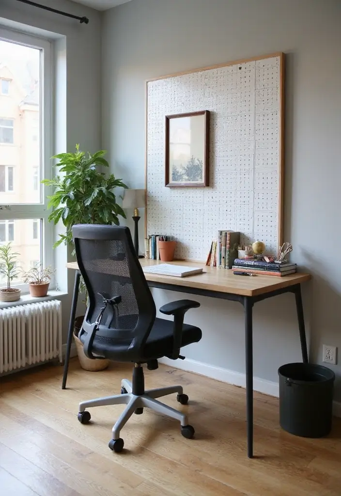 15 Home Office Background Ideas for Video Calls - 5. Functional Yet Stylish