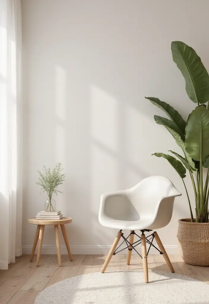 15 Home Office Background Ideas for Video Calls - 9. Serenity & Calm