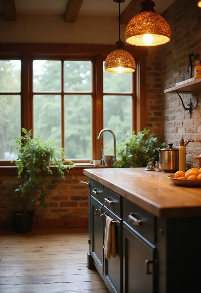 15 Kitchen Remodel Ideas for a Fresh Start - 11. Eco-Conscious Lighting