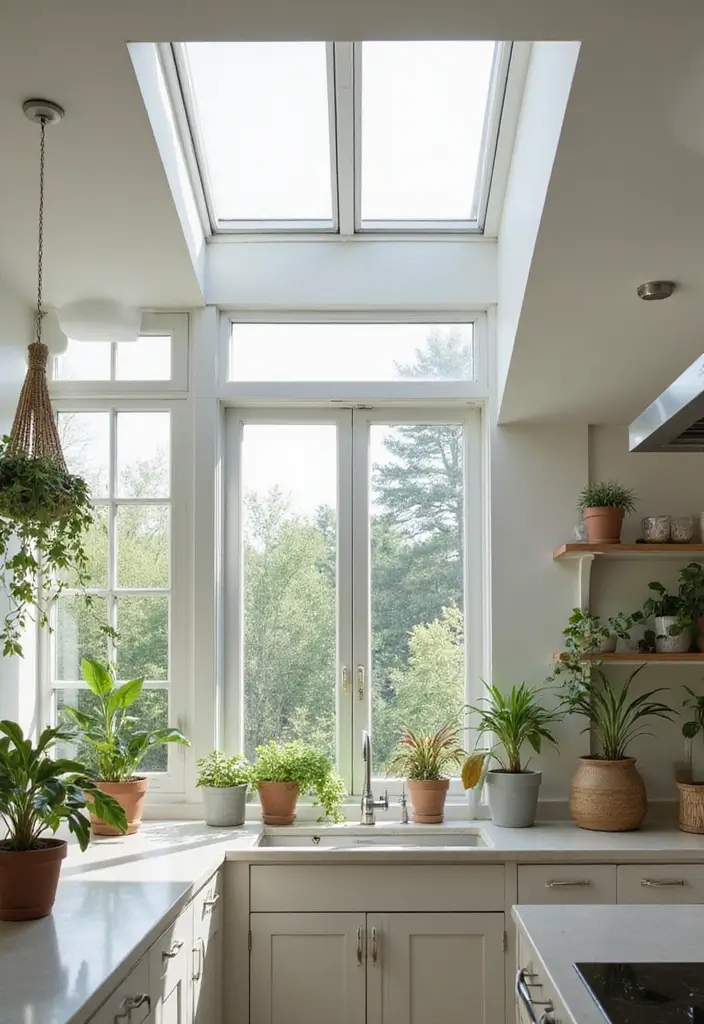 15 Kitchen Remodel Ideas for a Fresh Start - 4. Natural Lighting