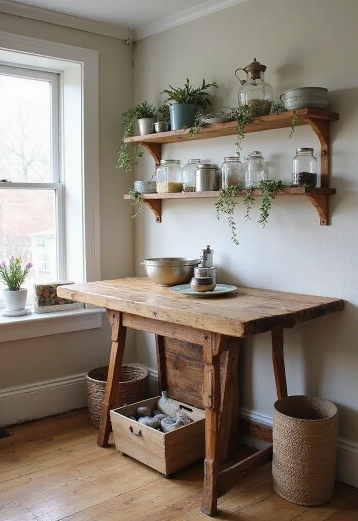 15 Kitchen Remodel Ideas for a Fresh Start - 5. Upcycled Decor