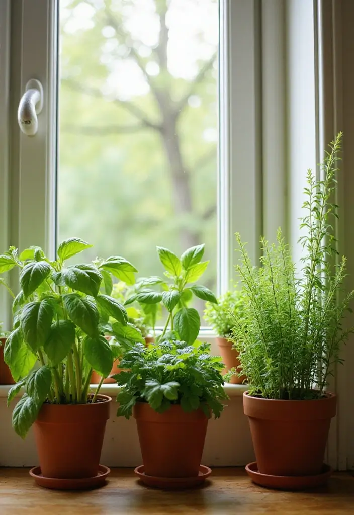 15 Kitchen Remodel Ideas for a Fresh Start - 7. Indoor Herb Garden