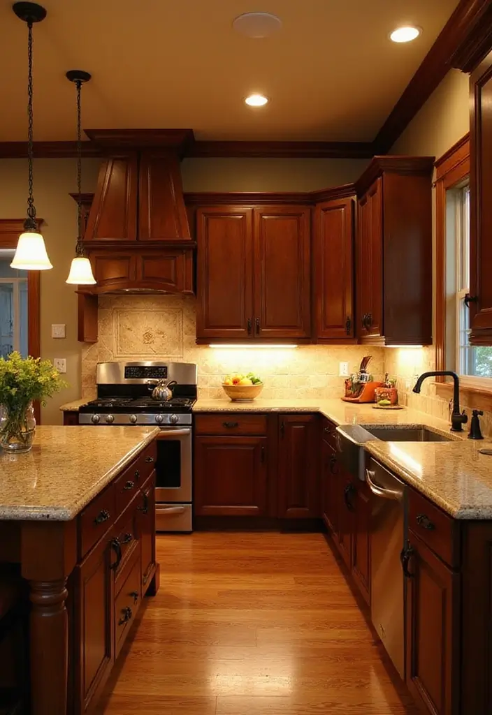 15 Kitchen Unit Designs for Organized Cooking - 4. Under-Cabinet Lighting