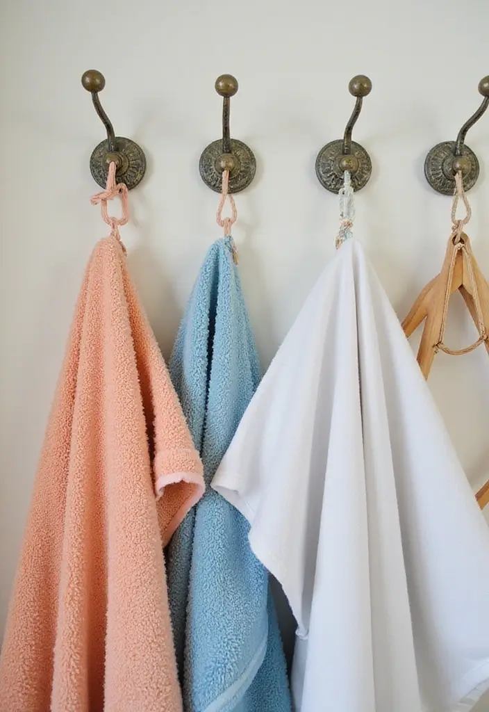 15 Laundry Room Storage Hacks for Small Spaces - 10. Hooks for Spare Accessories