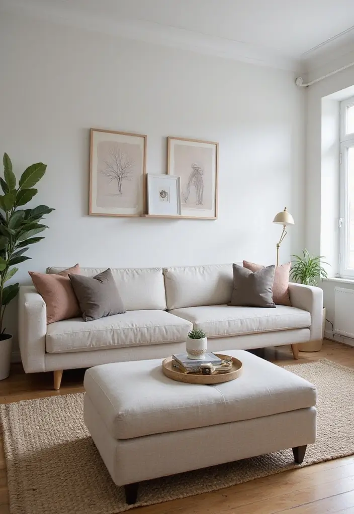 15 Minimalist Home Decor Ideas for a Clutter-Free Space - 3. Prioritize Functional Furniture